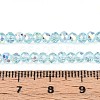 Transparent Glass Beads Strands X-EGLA-N016-3mm-01-4