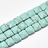 Synthetic Turquoise Beads Strands G-S357-D01-16-1