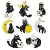 Alloy Enamel Pendants PW-WGB8D3D-01-1