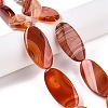 Natural Red Agate Beads Strands G-T138-201-3