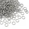 Tarnish Resistant 304 Stainless Steel Open Jump Rings STAS-E067-08-10mm-2