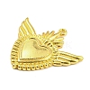 Alloy Rhinestone Settings Pendant PALLOY-H132-02G-07-2