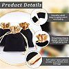 Rectangle Velvet Jewelry Pouches Bags TP-BBC0001-09A-03-6
