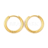 Ion Plating(IP) Round Ring 304 Stainless Steel Hoop Earrings for Women EJEW-G388-02C-G-1