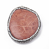 Synthetic Coral Pendants CORA-S023-31-2