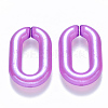 Imitation Jelly Acrylic Linking Rings OACR-S036-006A-F03-1