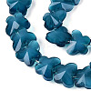 Opaque Glass Beads Strands GLAA-N073-01H-3
