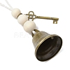 Iron Bell Hanging Ornaments HJEW-JM02523-01-4