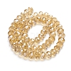 Glass Beads Strands GR12MMY-12L-2