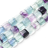 Natural Fluorite Beads Strands G-L527-08-1