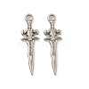 Non-Tarnish 304 Stainless Steel Pendants X-STAS-O004-06D-P-1