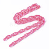 Acrylic Opaque Cable Chains PACR-N009-002F-3
