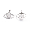 Natural Quartz Crystal Pendants G-L512-H14-2