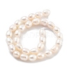 Natural Cultured Freshwater Pearl Beads Strands PEAR-P062-16B-X-3