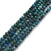 Natural Chrysocolla & Lapis Lazuli Beads Strands X-G-D463-08C-1
