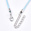 Waxed Cord Necklace Making X-NCOR-T001-56-3