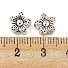 Tibetan Style Alloy Flower Beads TIBEB-Q060-016-LF-3