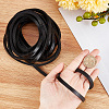 Flat Cowhide Leather Cord WL-GF0001-10B-02-3