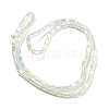 Imitation Jade Glass Beads Strands EGLA-P052-03A-02-2