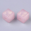Transparent Acrylic Beads TACR-R138-20-2