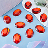 Acrylic Rhinestone Cabochons DIY-GF0009-15-4
