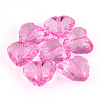 Transparent Acrylic Beads X-PL318Y-4-6