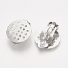 304 Stainless Steel Clip-on Earring Findings X-STAS-S104-01C-2