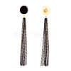 Tassel Stud Earrings EJEW-JE03494-03-1