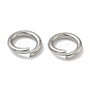 Tarnish Resistant 304 Stainless Steel Open Jump Rings STAS-E067-09-8mm-3