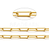 Brass Paperclip Chains CHC-L044-01A-G-1