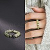 Natural Jade Stretchy Finger Rings FS-WG01730-20-1