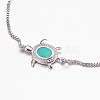 Adjustable Brass Bolo Bracelets BJEW-K204-03-P-3