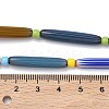 Handmade Lampwork Chevron Beads LAMP-Z019-01-4