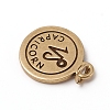 Brass Pendants LS-KK-I668-01AB-08-2