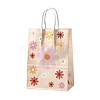 Rectangle with Sunflower Pattern Paper Gift Bags LS-CARB-L012-01D-2