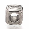 Tarnish Resistant 304 Stainless Steel European Beads OPDL-L020-001O-2