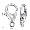 Zinc Alloy Lobster Claw Clasps X-E102-2