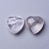 Natural Quartz Crystal Heart Love Stone G-K290-11-2