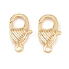 Brass Lobster Claw Clasps KK-H287-08E-G-1