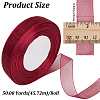 Polyester Organza Ribbons SRIB-WH20020-006A-2