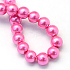 Baking Paint Glass Pearl Bead Strands X-HY-Q003-3mm-54-4