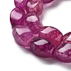 Natural Dragon Veins Agate Beads Strands G-G172-01S-4