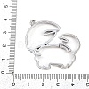 Zinc Alloy Open Back Bezel Pendants PALLOY-D580-05P-J-3
