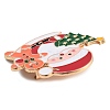 Christmas Theme Alloy Enamel Brooches JEWB-S022-03C-3