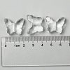 Transparent Acrylic Beads PL405Y-6-3