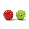 Baking Paint Opaque Acrylic Beads OACR-F014-02A-2