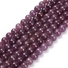 Natural Ruby Beads Strands G-L631-A01-6mm-A-2