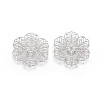 Non-Tarnish 304 Stainless Steel Filigree Joiners X-STAS-G192-15P-2