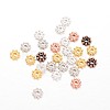 Alloy Daisy Spacer Beads PALLOY-L166-31-1