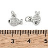 SHEGRACE Brass Micro Pave Cubic Zirconia Pendants XGRQ3D389-488P-3